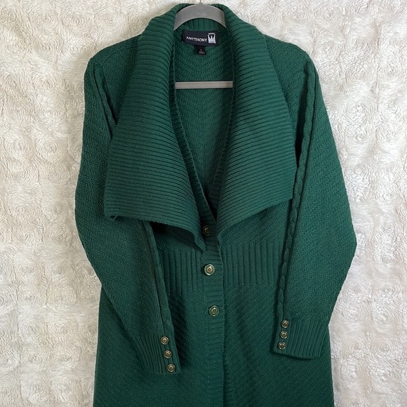 Antthony Sweaters - Antthony Original Women’s Long Sweater Duster Coat SZ L